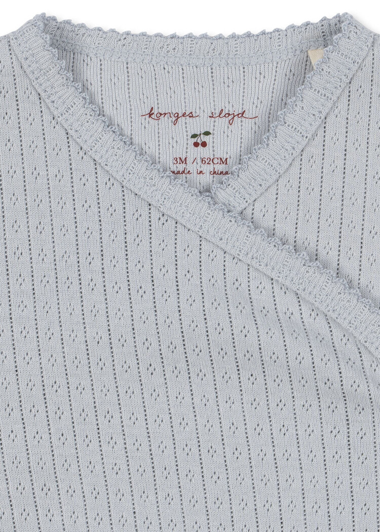 Konges Sløjd Minnie Newborn Body - Gray Dawn