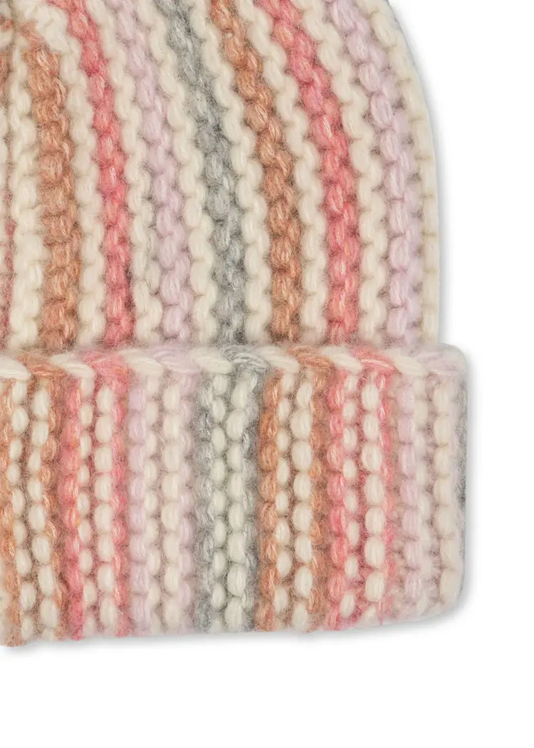 Konges Sløjd Kiri Beanie Mommy - Rose Stripe