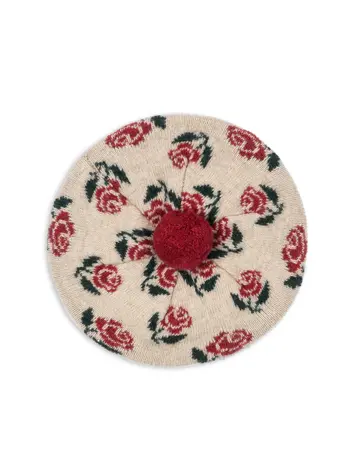 Konges Sløjd Belou Knit Beret - Rose