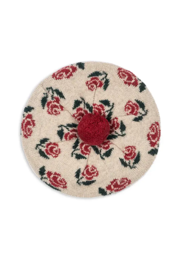 Konges Sløjd Belou Knit Beret - Rose