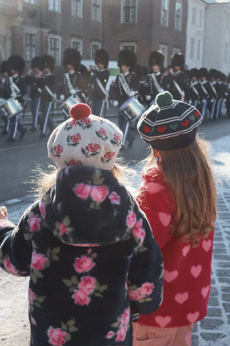 Konges Sløjd Belou Knit Beret - Rose