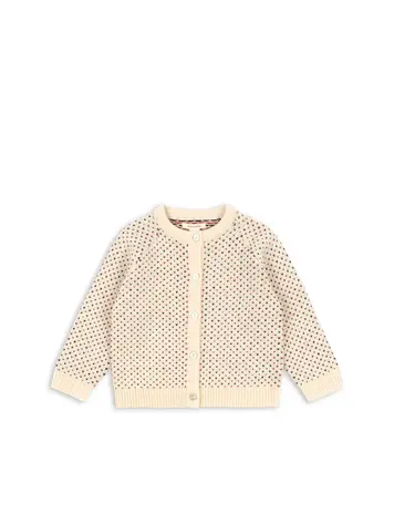 Konges Sløjd Billi Knit Cardigan - Off White