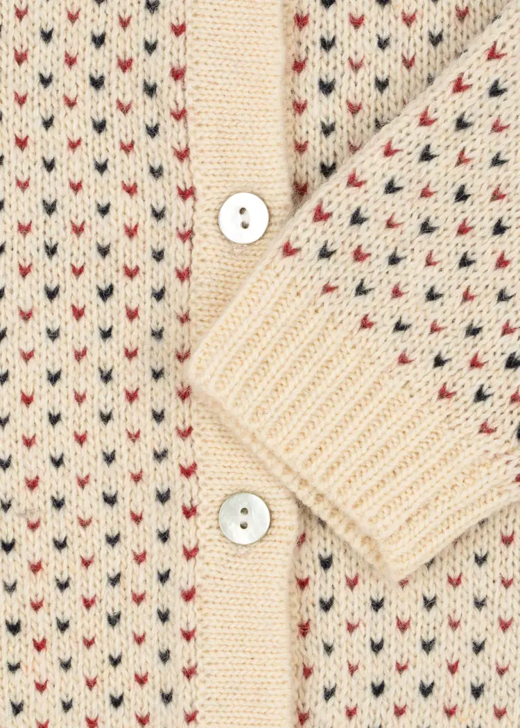 Konges Sløjd Billi Knit Cardigan - Off White