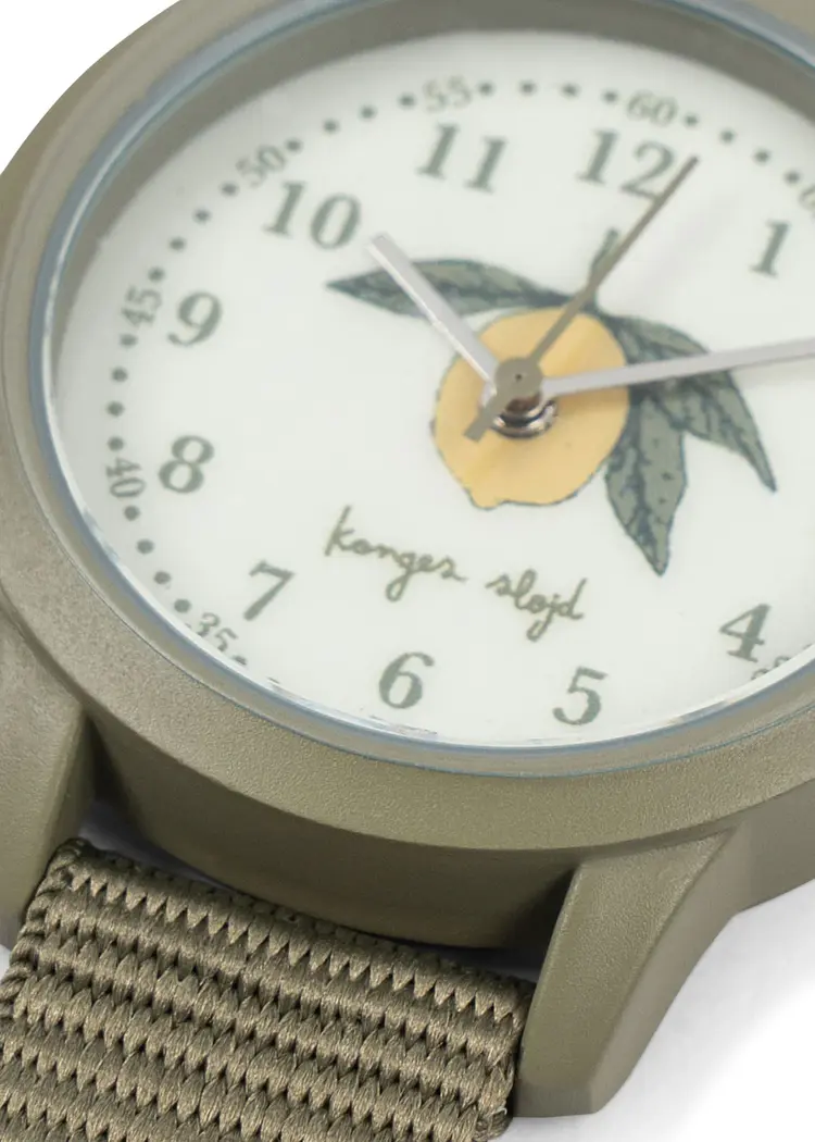 Konges Sløjd Kids Horloge - Lemon