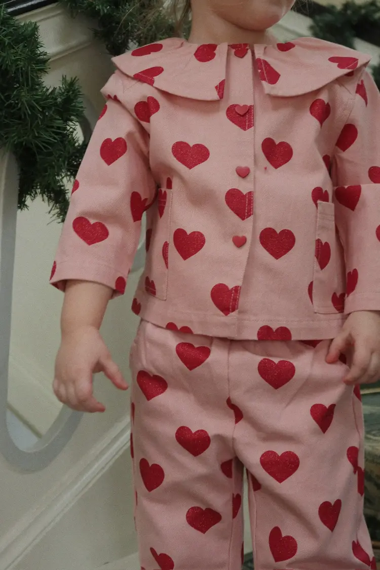 Konges Sløjd Magot Frill Pants - Amour Glitter