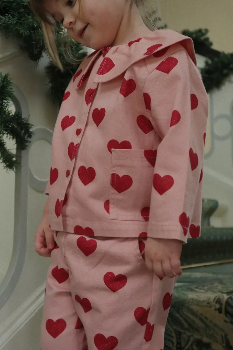 Konges Sløjd Magot Frill Pants - Amour Glitter