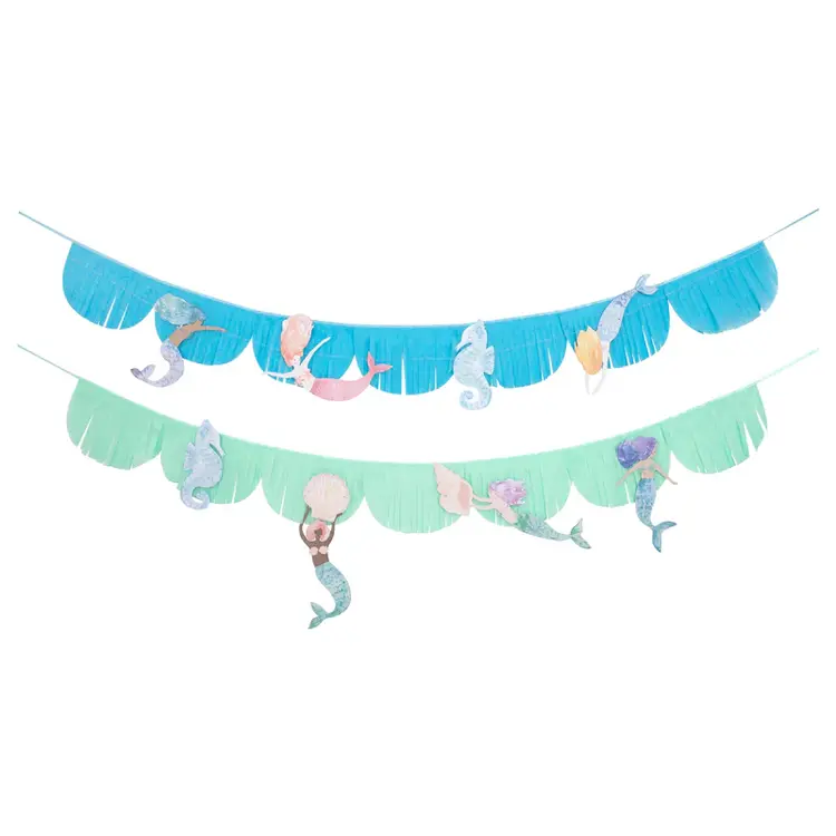 Meri Meri Mermaid Fringe Garland