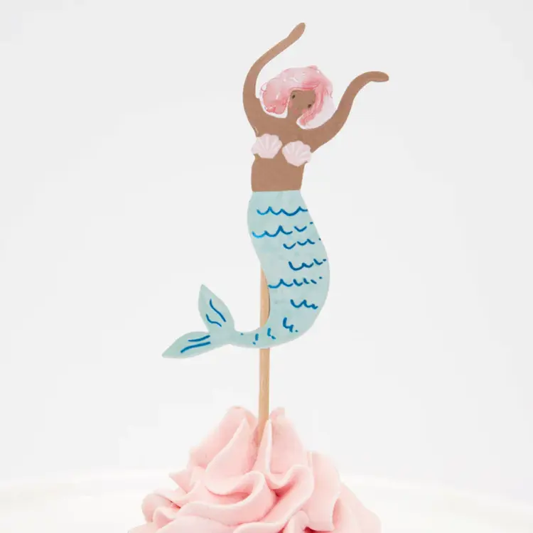 Meri Meri Mermaid Cupcake Kit - 24pack