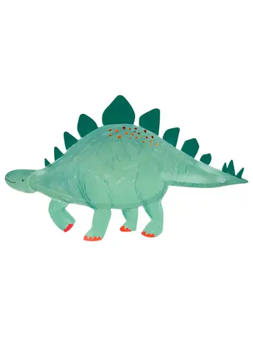 Meri Meri Stegosaurus Platters - 4pack