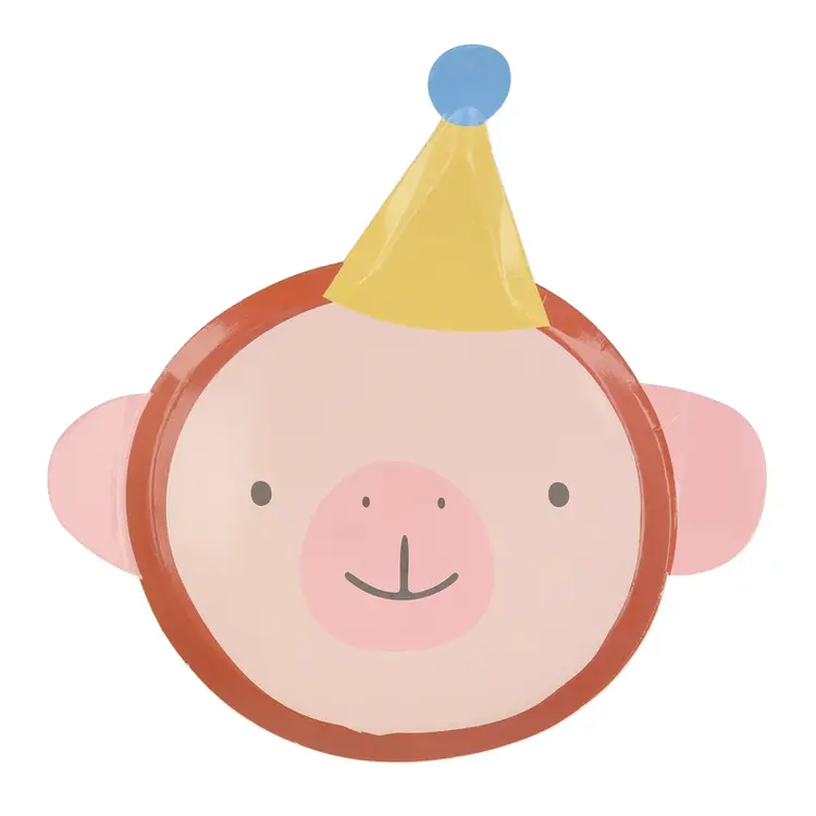 Meri Meri Animal Parade Plates - 8pack