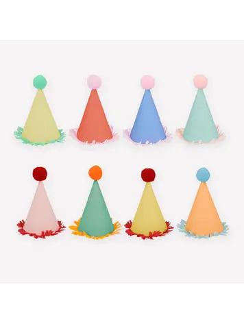 Meri Meri Mini Feesthoedjes - 8pack