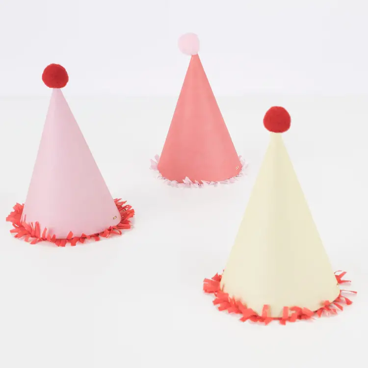 Meri Meri Party Hats Large - 8pack