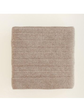 Hvid Blanket Holly - Sand