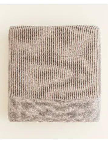 Hvid Dekentje Gaston - Beige