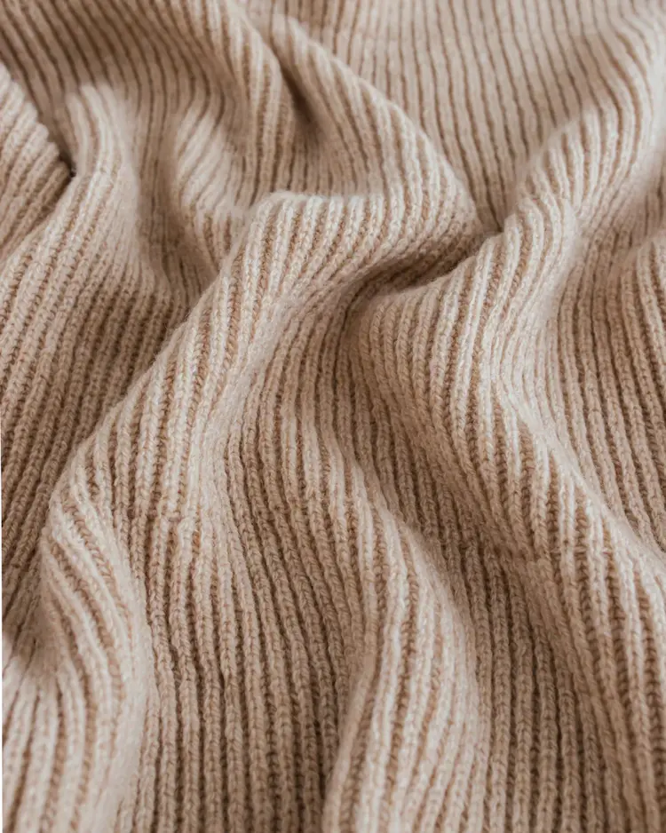 Hvid Dekentje Gaston - Beige