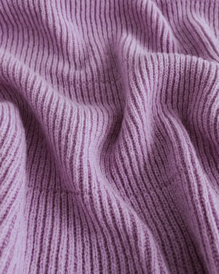 Hvid Blanket Gaston - Lavender