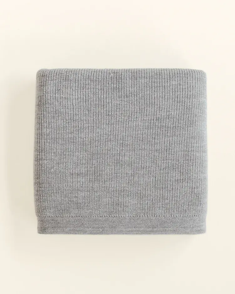 Hvid Dekentje Felix - Grey Melange