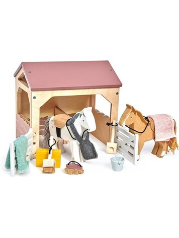 Tender Leaf Toys Stal met 2 Pony's