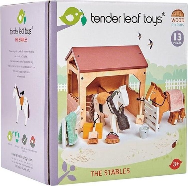 Tender Leaf Toys Stal met 2 Pony's