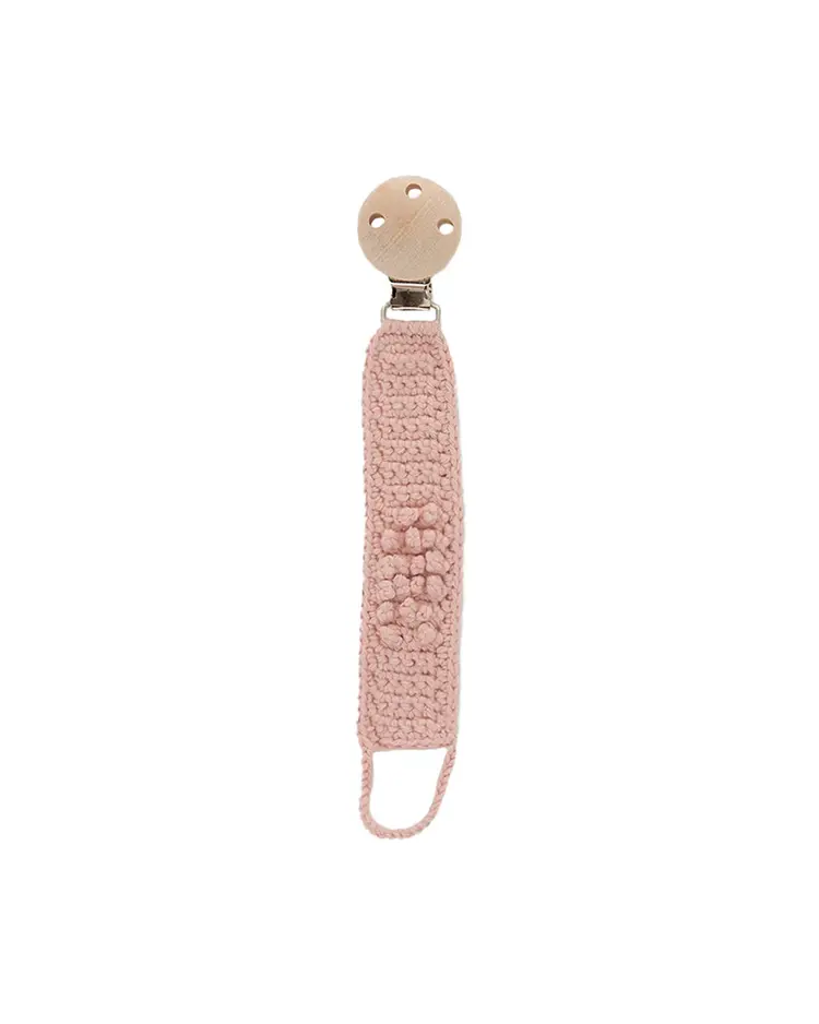 Patti Oslo Pacifier Clip - Rosa