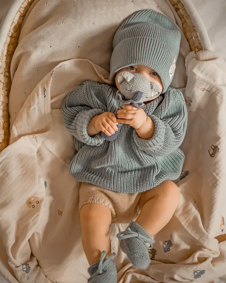 Patti Oslo Kenni The Koala Rattle - Gray/Raf