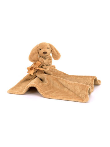 Jellycat Limited Bashful Toffee Puppy Soother