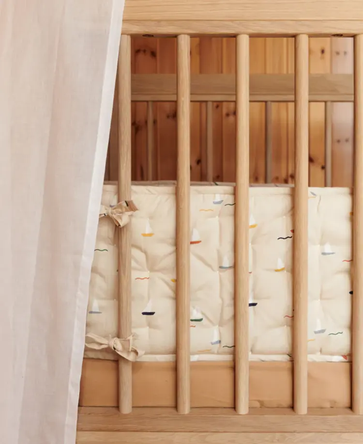 Oliver Furniture Dear April Nori Cot Bumper - Pond Boats