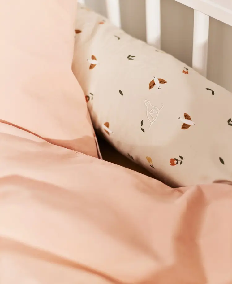 Dear April Grow Fitted Sheet - Appleblossom