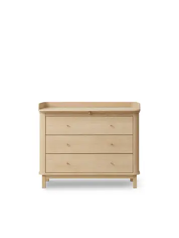 Oliver Furniture Wood Nursery Dresser 3 Drawers - Oak