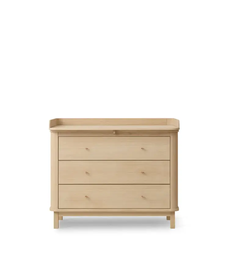 Oliver Furniture Wood Nursery Dresser 3 Drawers - Oak