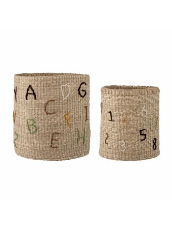 Dinne Basket (biggest) - Nature/Seagrass