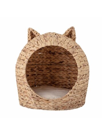 Gar Cat Basket - Nature/Water Hyacint