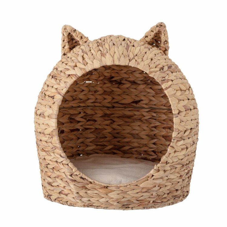 Gar Cat Basket - Nature/Water Hyacint