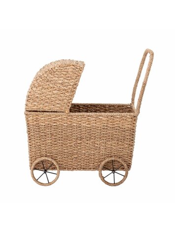 Toy Pram - Nature/Bankuan Grass