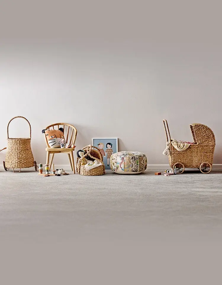 Speelgoedkinderwagen - Nature/Bankuan Grass