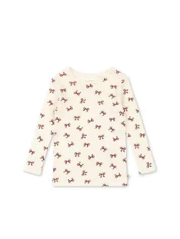 Konges Sløjd Minnie Blouse - Bow Rouge