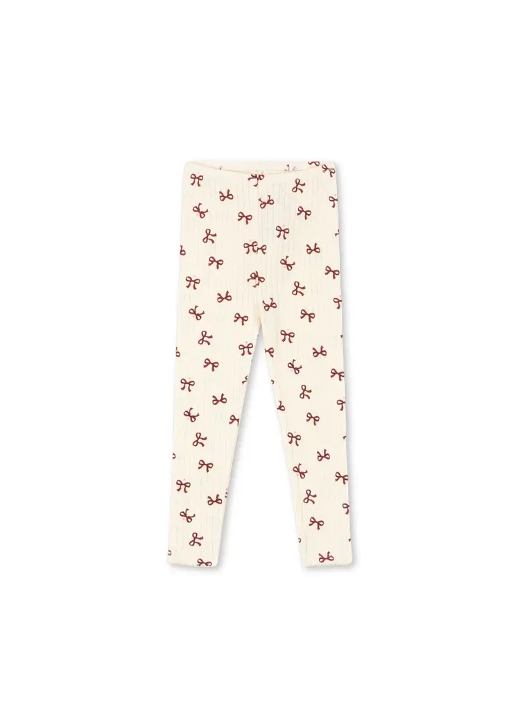 Konges Sløjd Minnie Pants - Bow Rouge