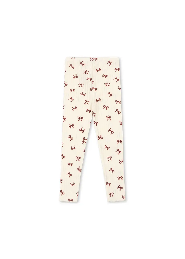 Konges Sløjd Minnie Pants - Bow Rouge