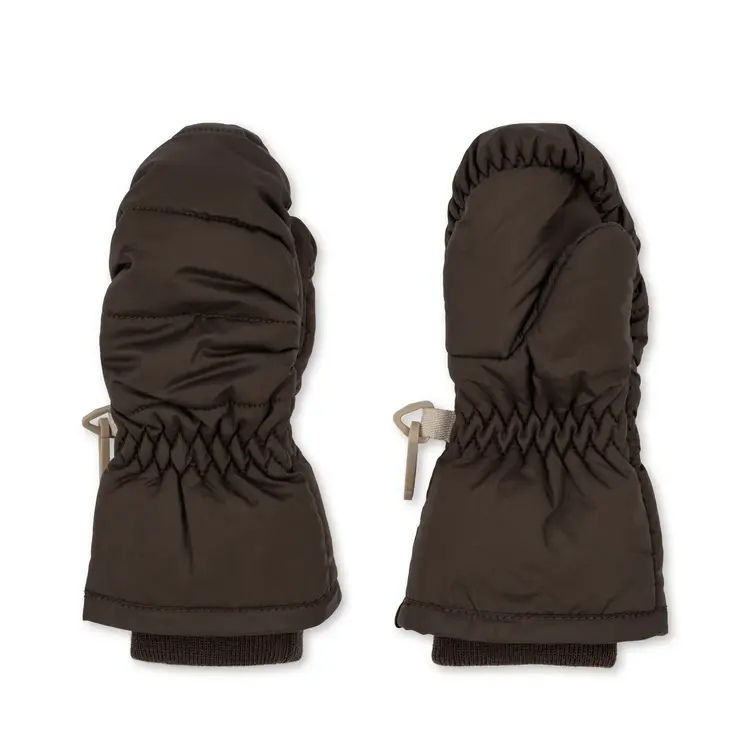 Konges Sløjd Nuka Mittens - Chocolate Brown
