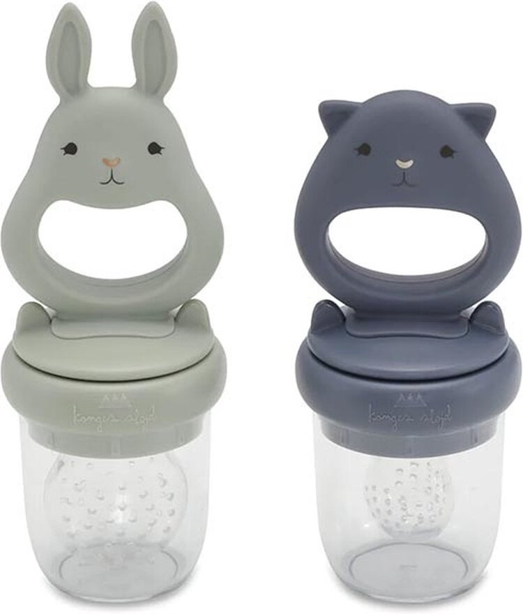 Konges Sløjd Silicone Fruit Feeding Pacifier - Onyx