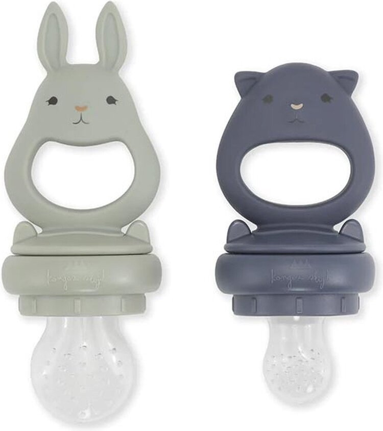 Konges Sløjd Silicone Fruit Feeding Pacifier - Onyx