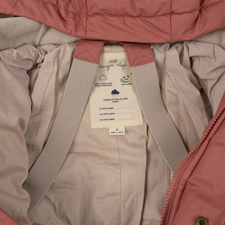 Konges Sløjd Ace Rain Snowsuit - Canyon Rose