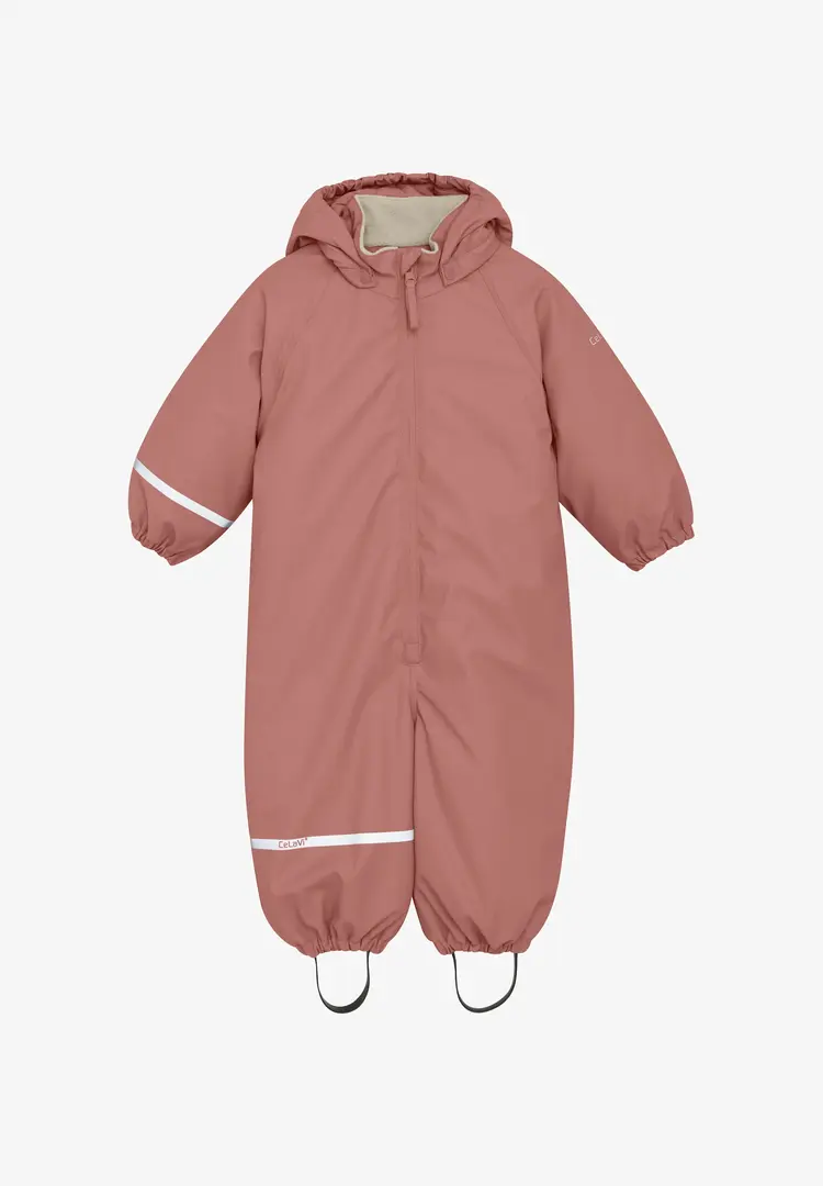 Rainwear Suit w. Padding - Brick Dust