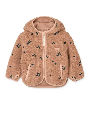 Liewood Mara Jacket With Ears - Pale Tuscany/Embroidery