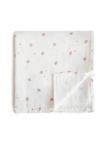 Mushie Swaddle - Sparrow
