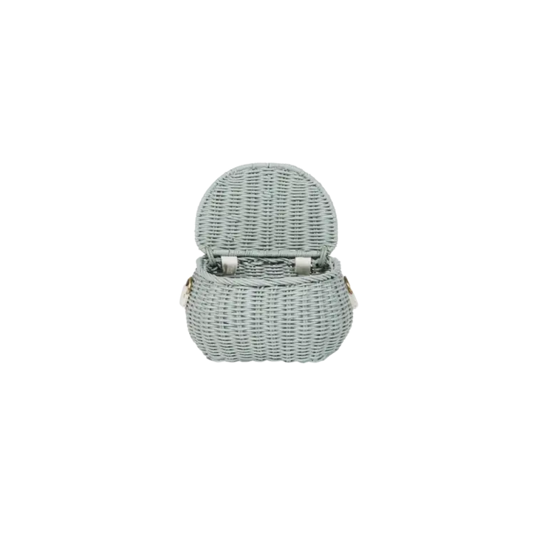 Olli Ella Rotan Vintage Mandje -  Vintage Blue