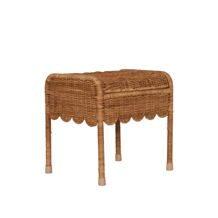 Olli Ella Petal Storie Stool - Natural