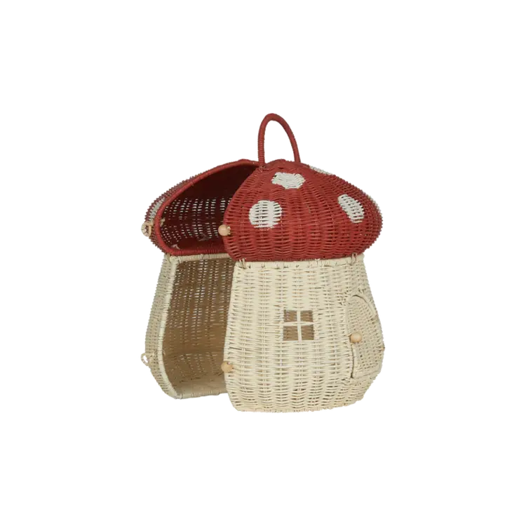 Olli Ella Mushroom Doll House - Red