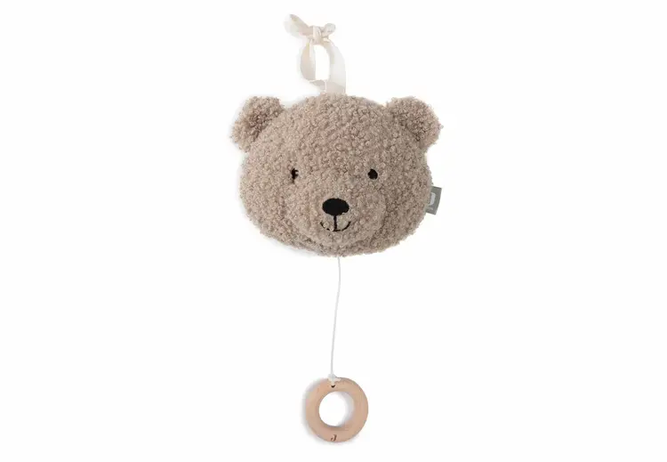 Jollein Music Toy - Teddy Bear Olive Green