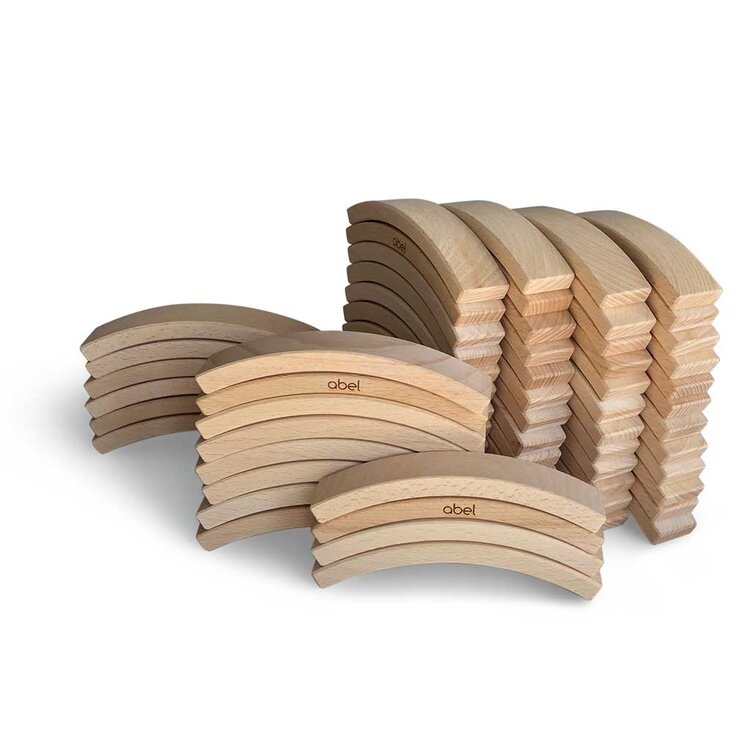 Open Ended Blocks Mini - 66 Pieces